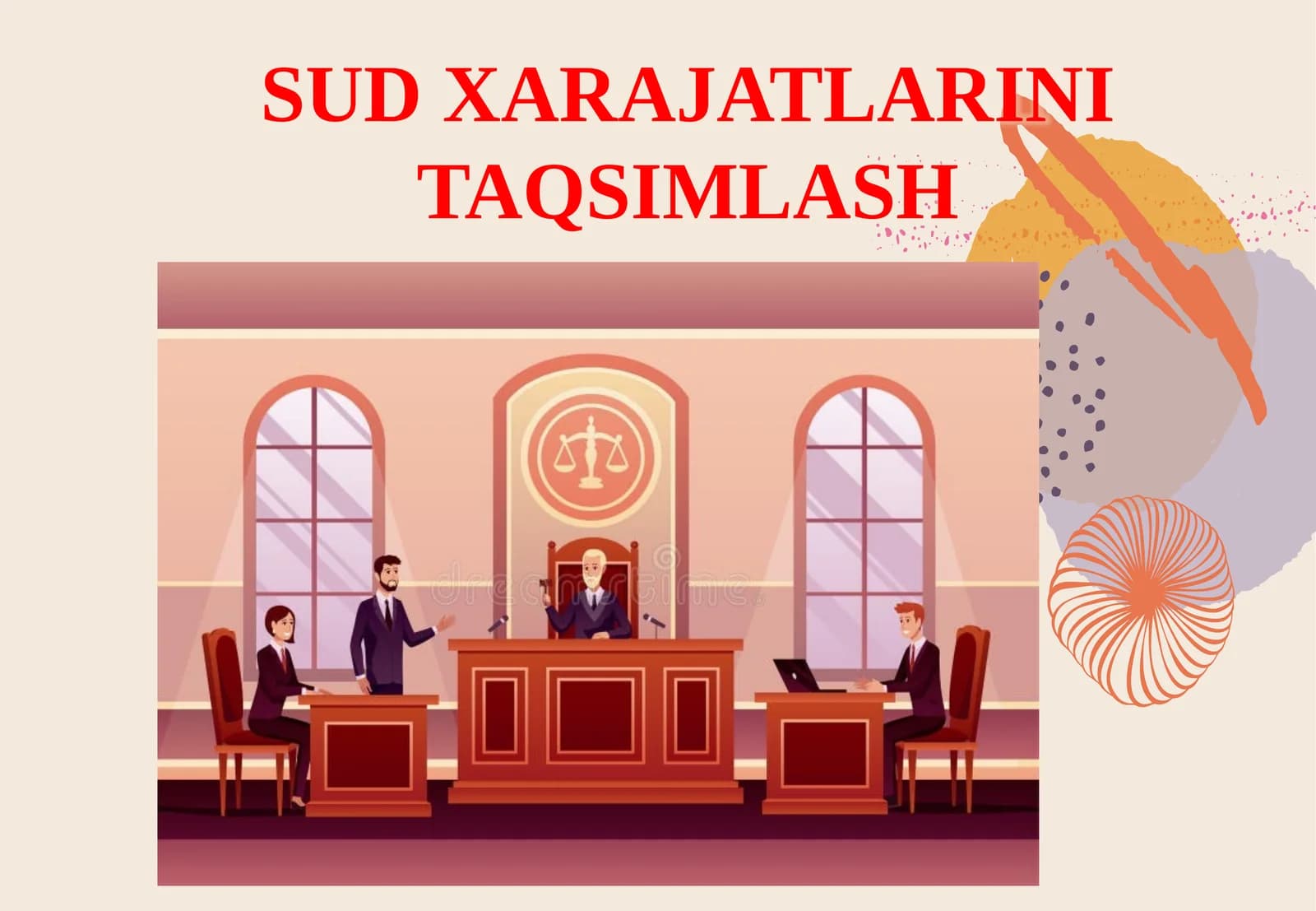 Sud Xarajatlarini Taqsimlash