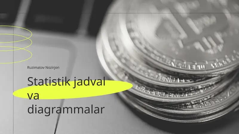 Statistik jadval va diagrammalar