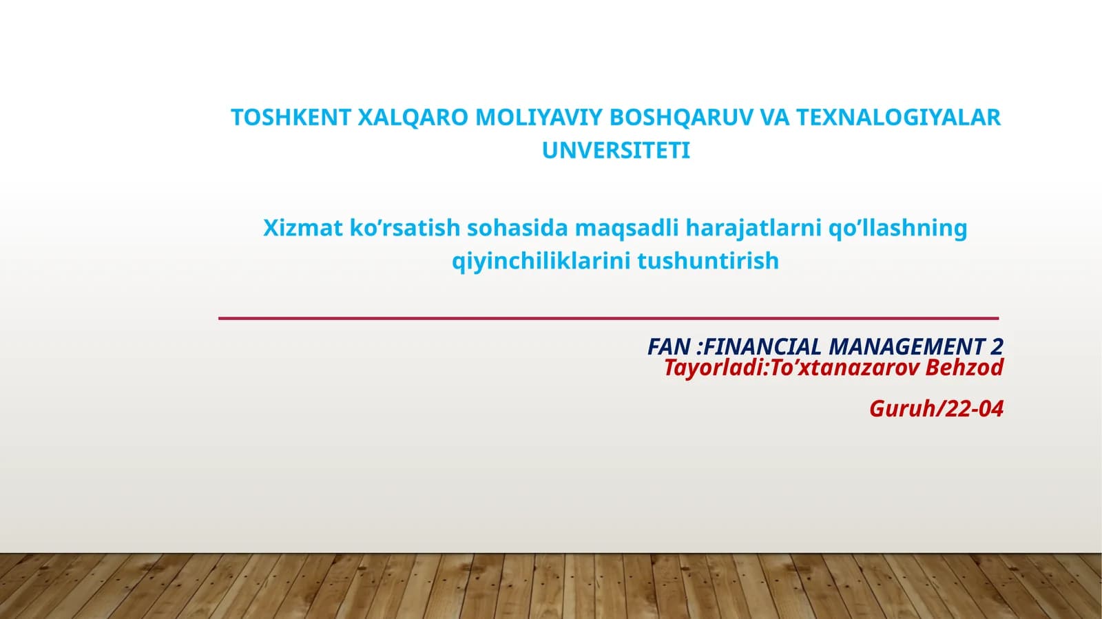 Financial Management2