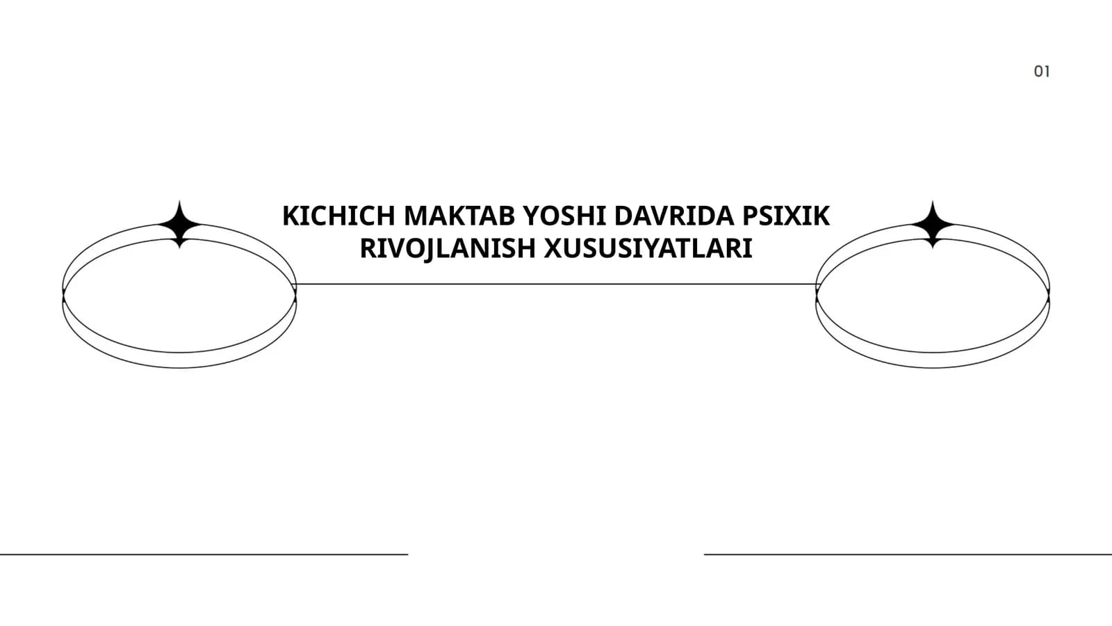 KICHICH MAKTAB YOSHI DAVRIDA PSIXIK RIVOJLANISH XUSUSIYATLARI