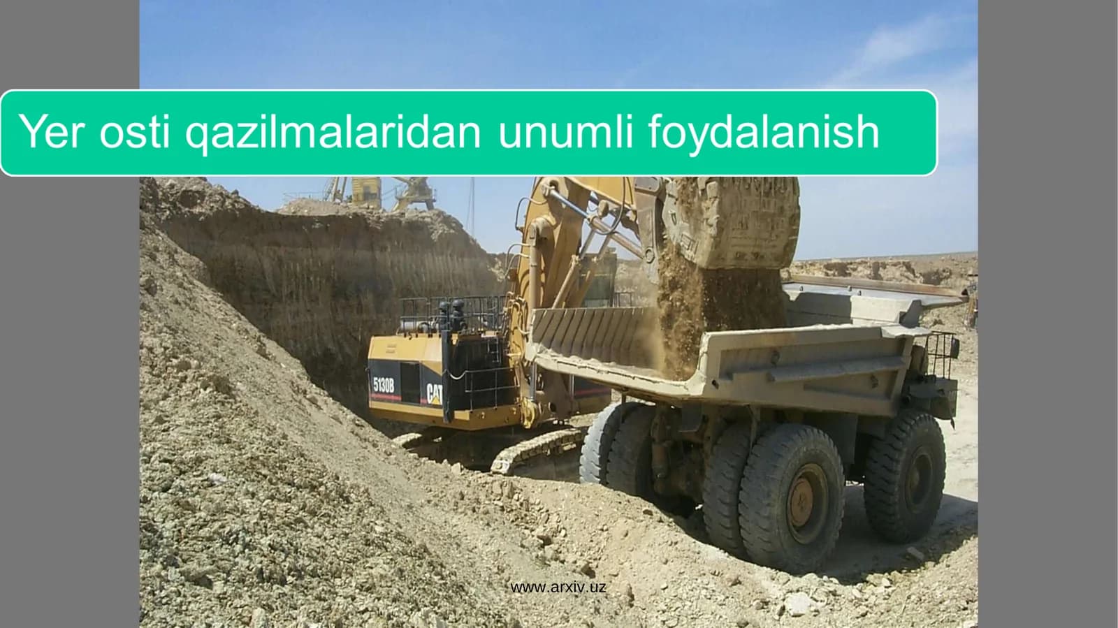 Foydali qazilmalar to’g’risida umumiy ma’lumotlar