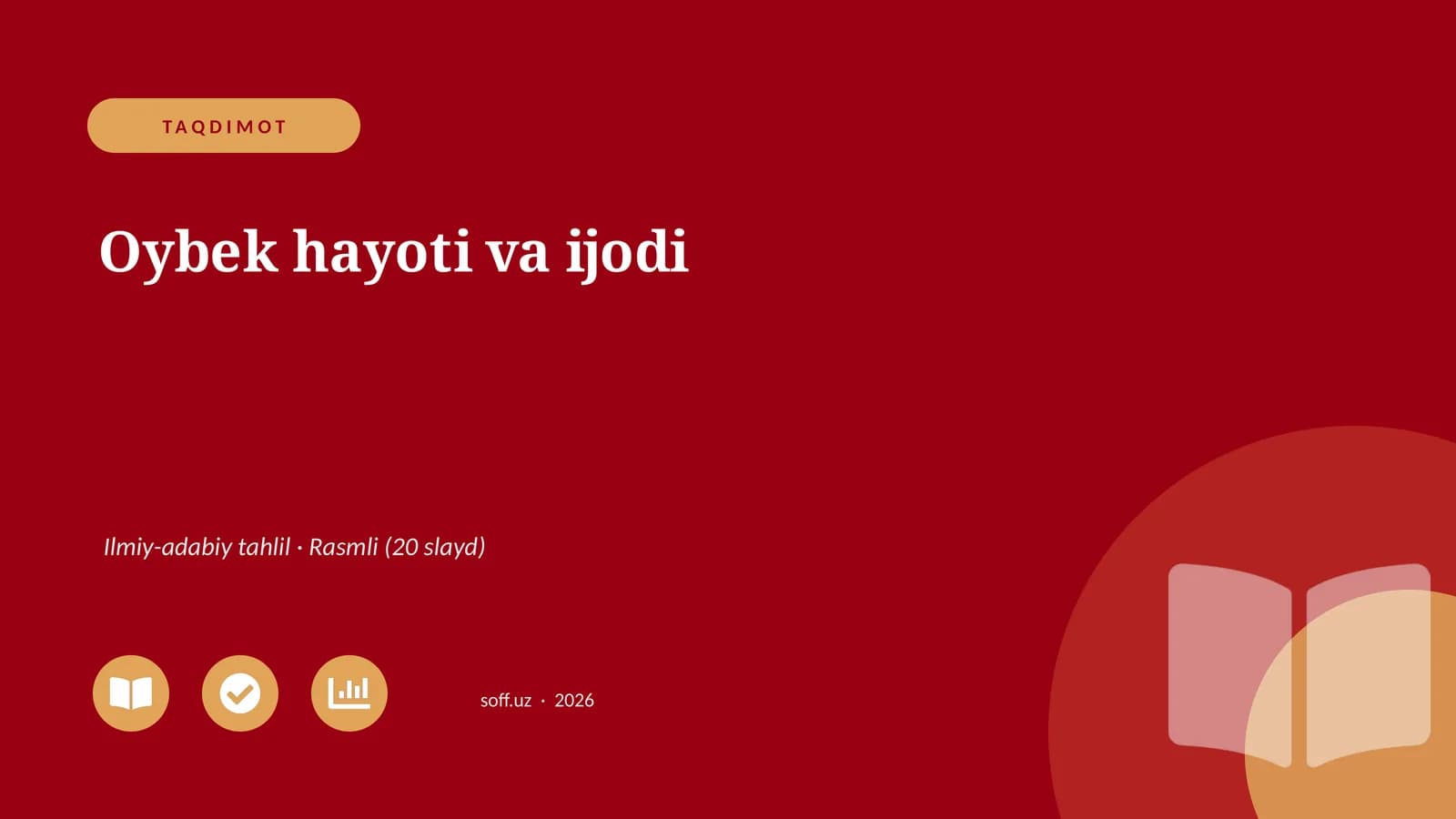 Oybek hayoti va ijodi