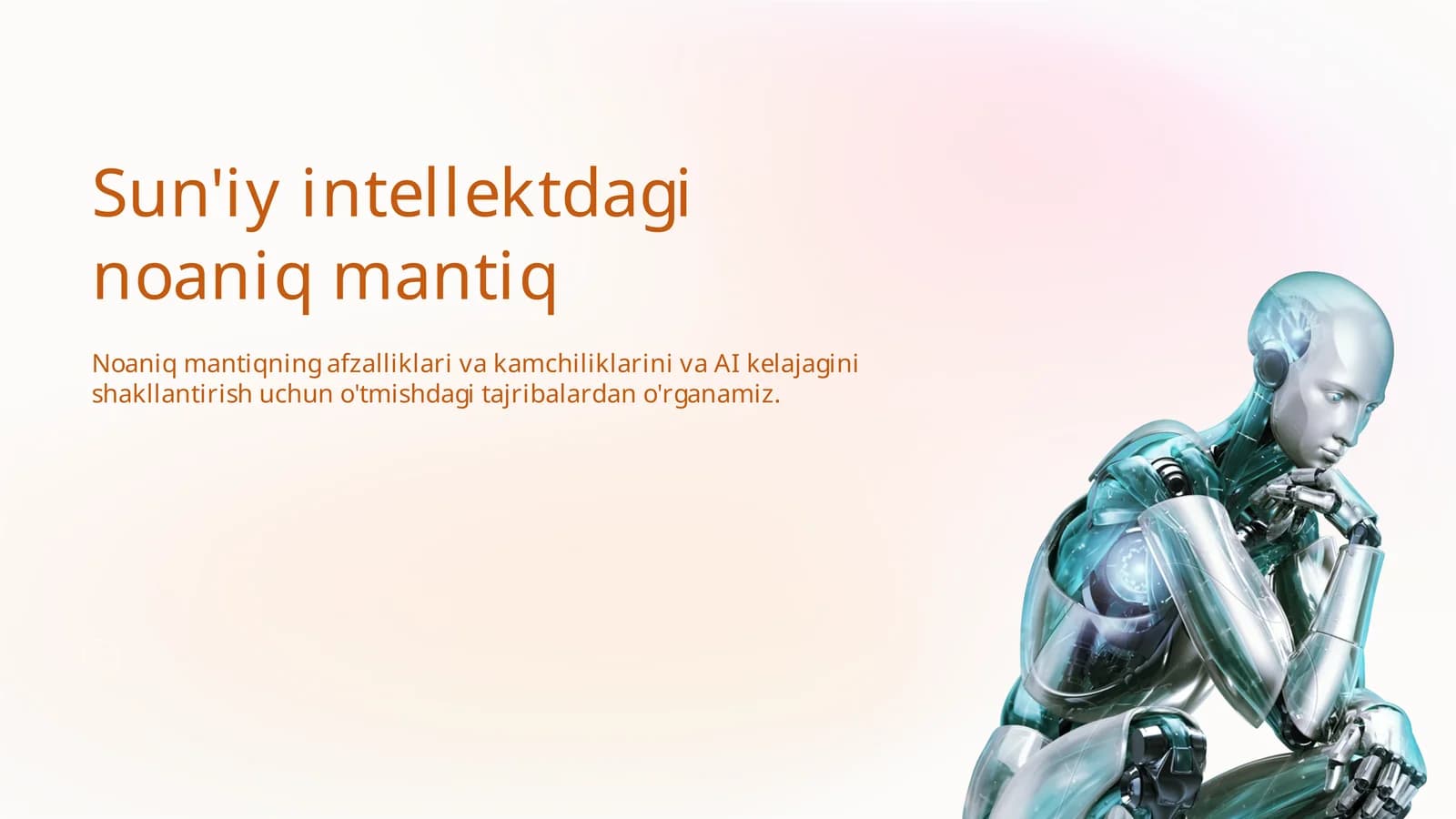 Sun'iy intellektdagi noaniq mantiq