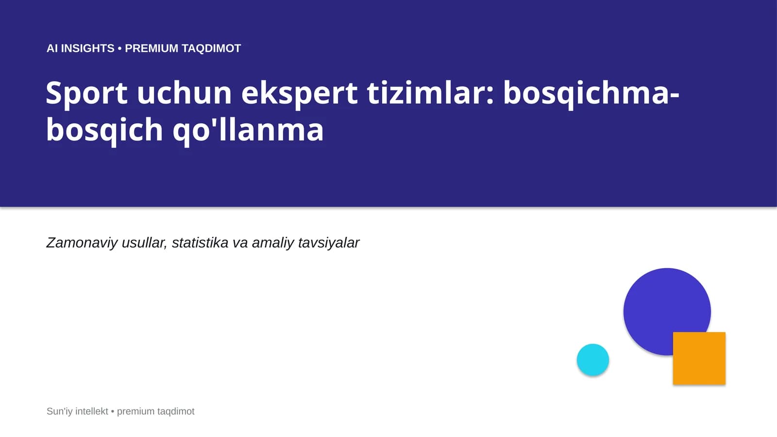 Premium Taqdimot