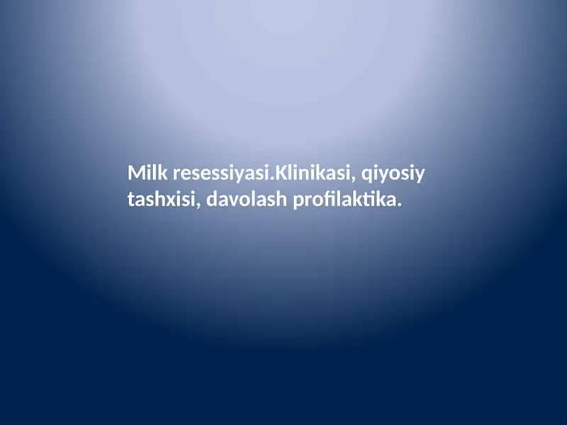 Milk retsessiyasi
