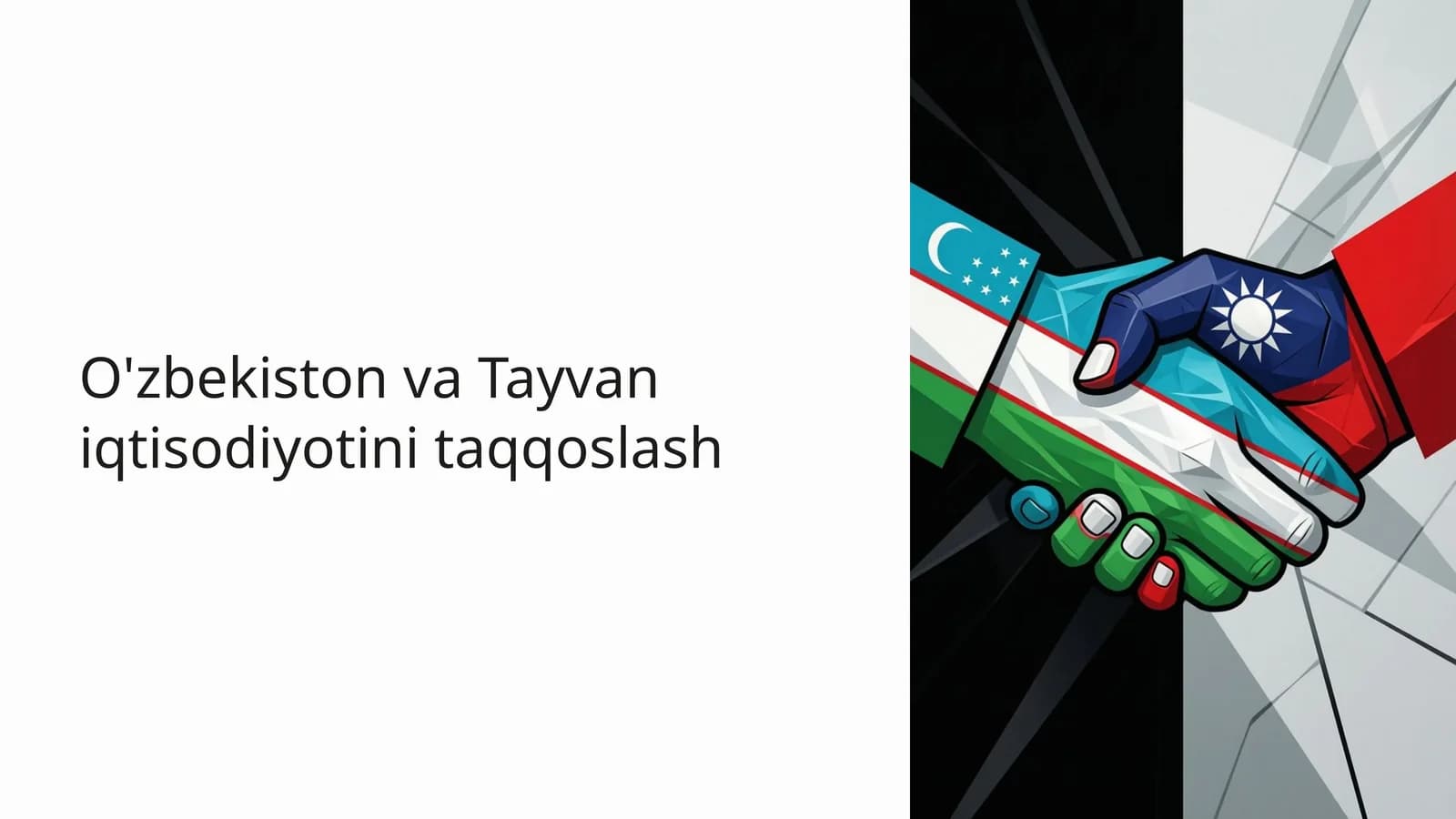 O'zbekiston va Tayvan iqtisodiyotini taqqoslash