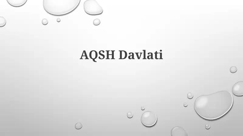 Fed banki va AQSH iqtisodiyoti
