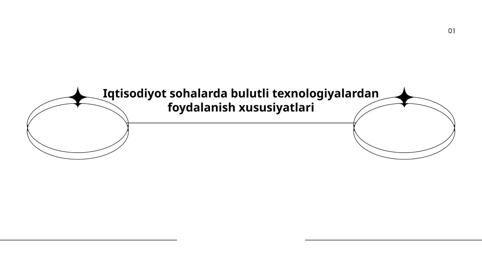 Iqtisodiyot sohalarda bulutli texnologiyalardan foydalanish xususiyatlari