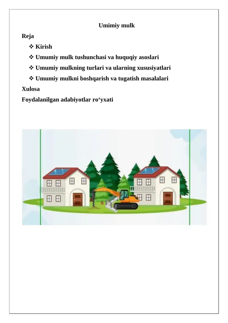 Umumiy mulk