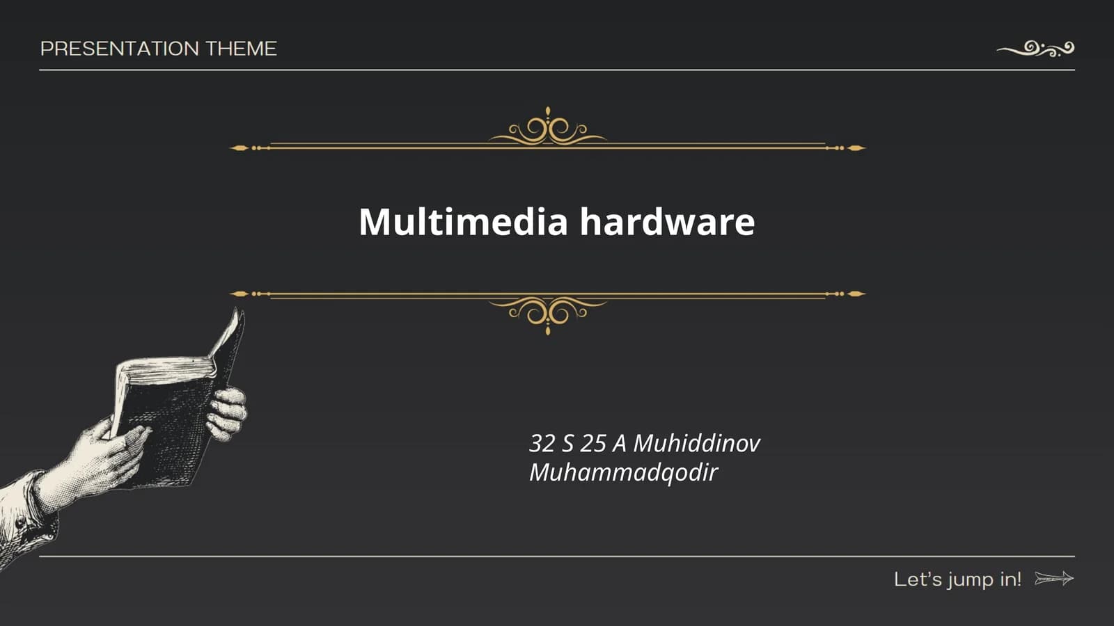 Multimedia hardware