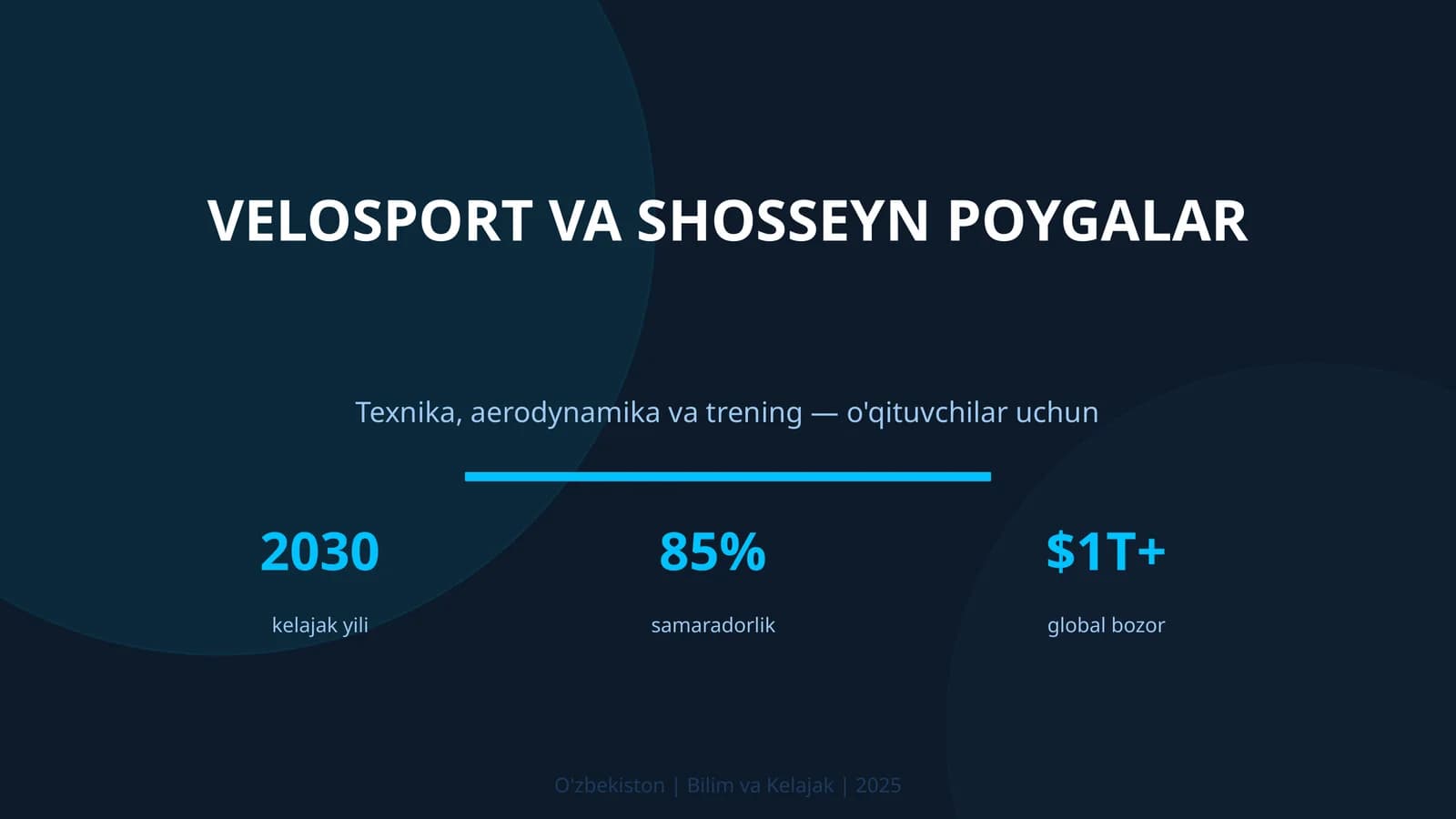 Velosport va shosseyn poygalar