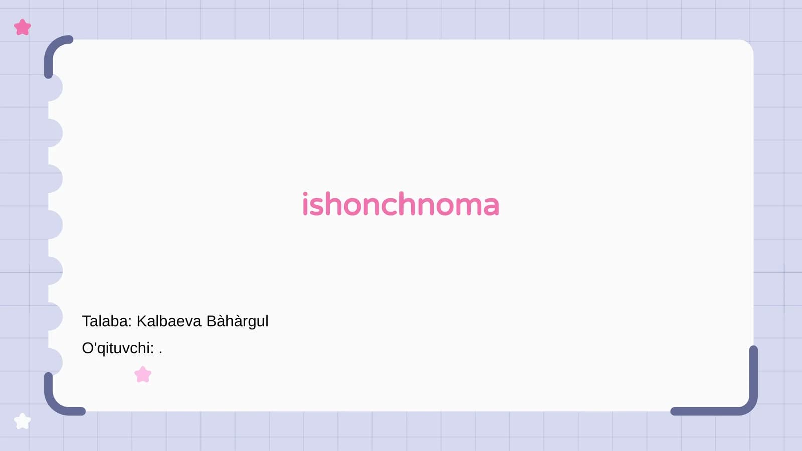 Ishonchnoma