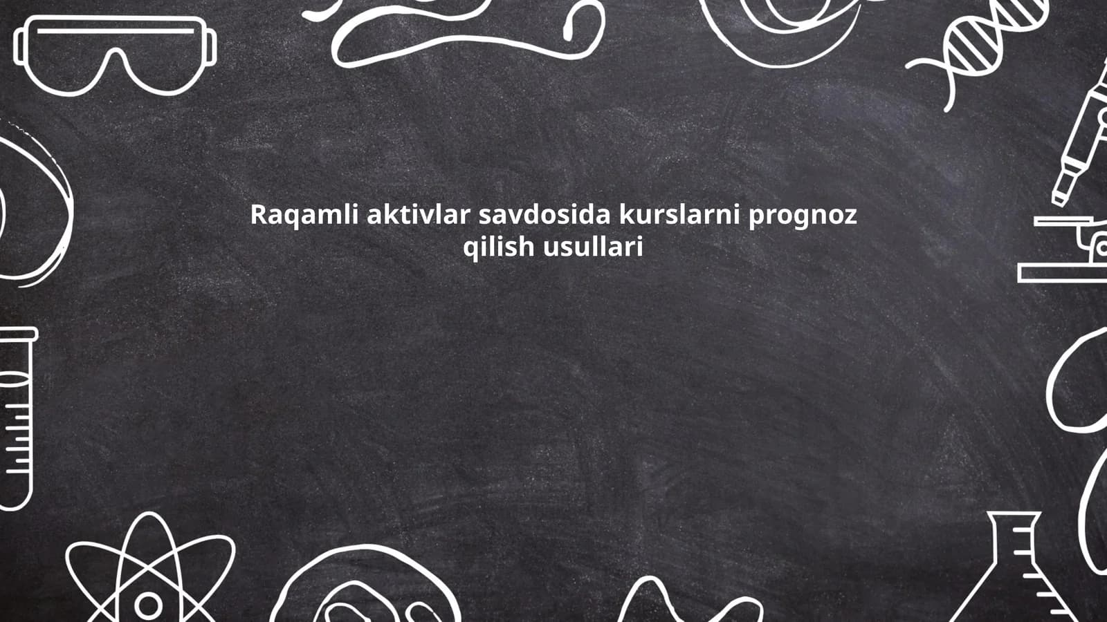 Vaqt qatorlar tahlili