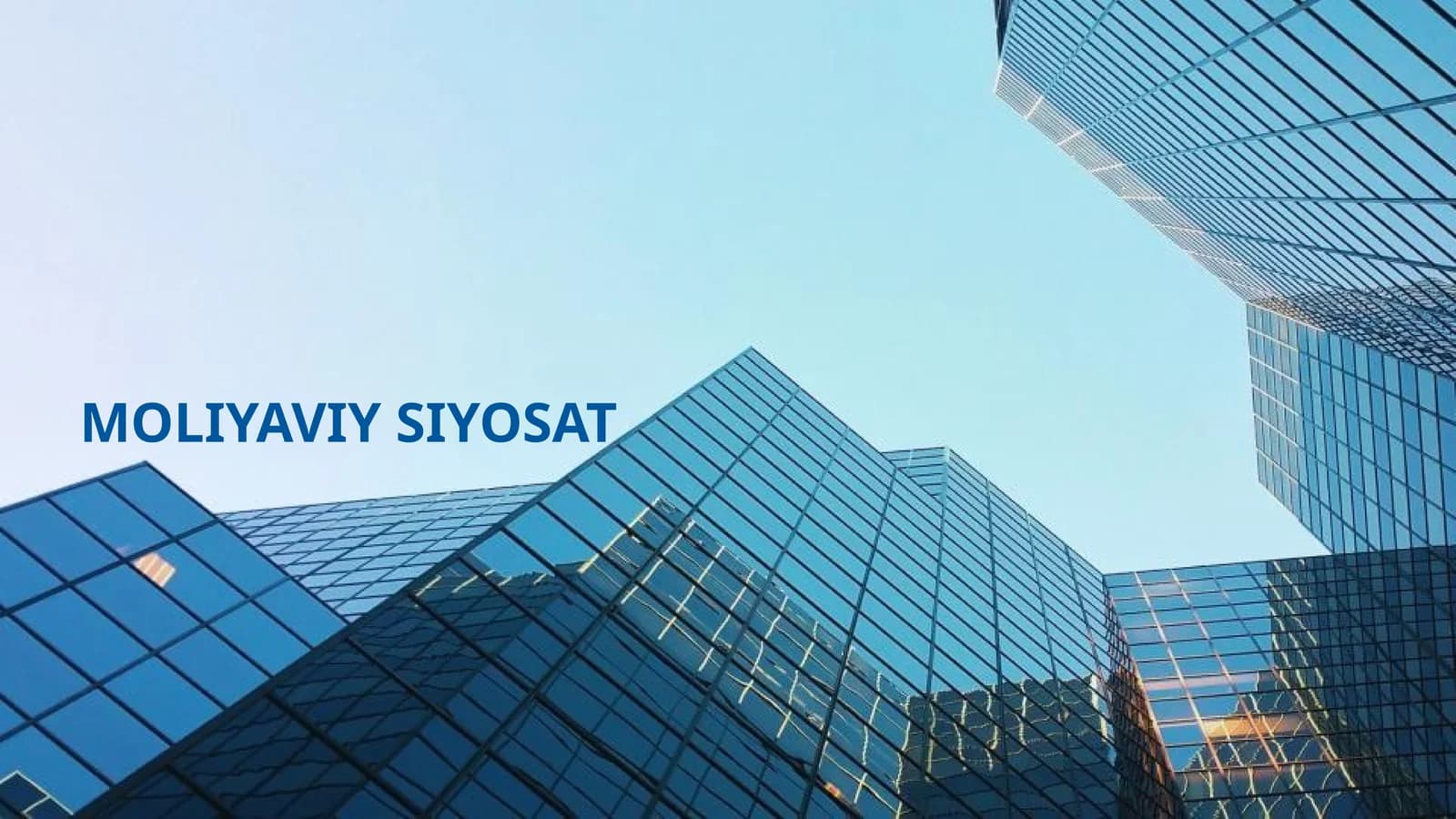 Moliyaviy siyosat