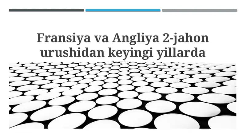 Ikkinchi Jahon Urushidan Keyingi
