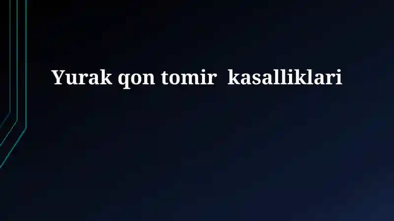 Yurak qon tomir kasalliklari