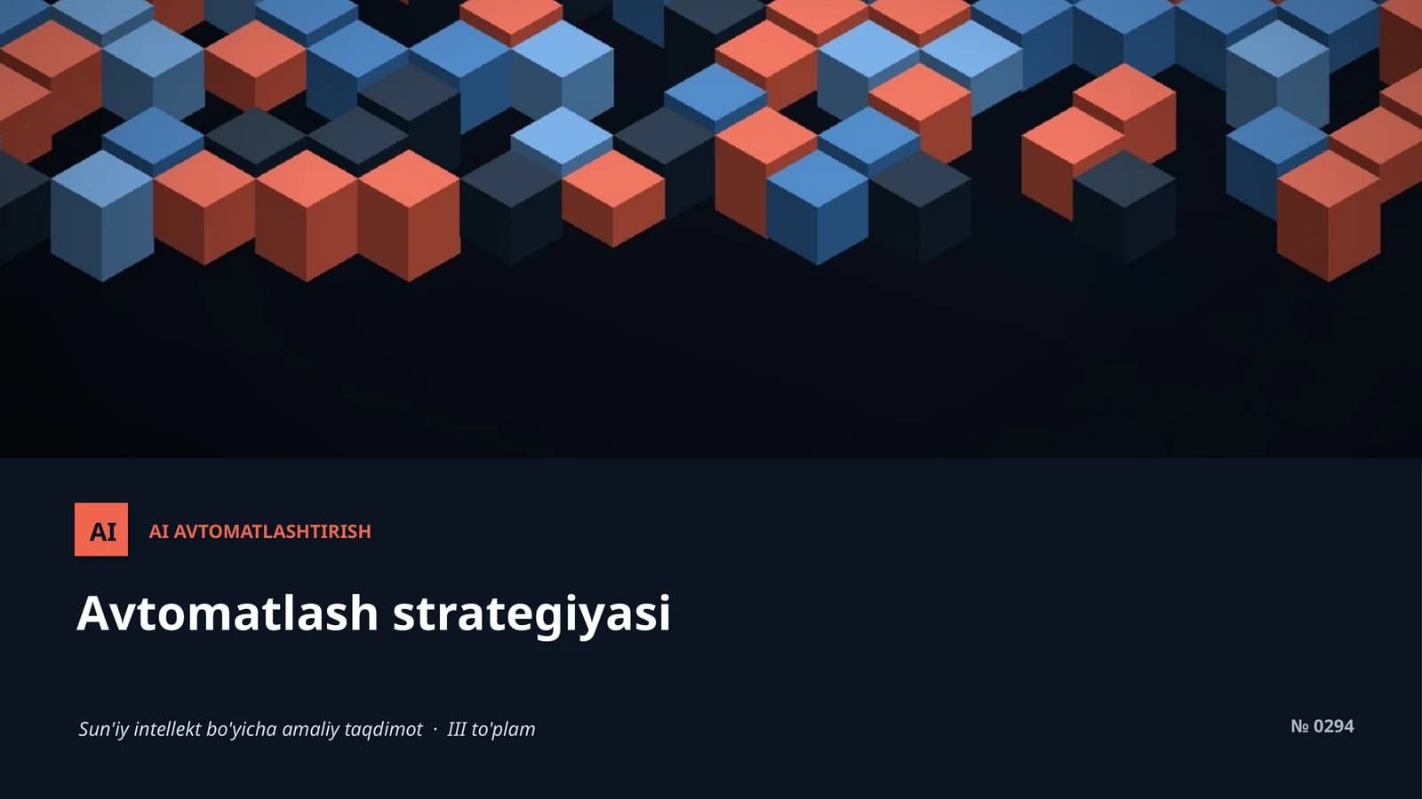 AI AVTOMATLASHTIRISH