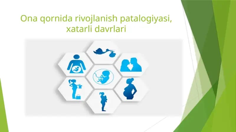 Ona qorni davriving okasini va patalogiyasi