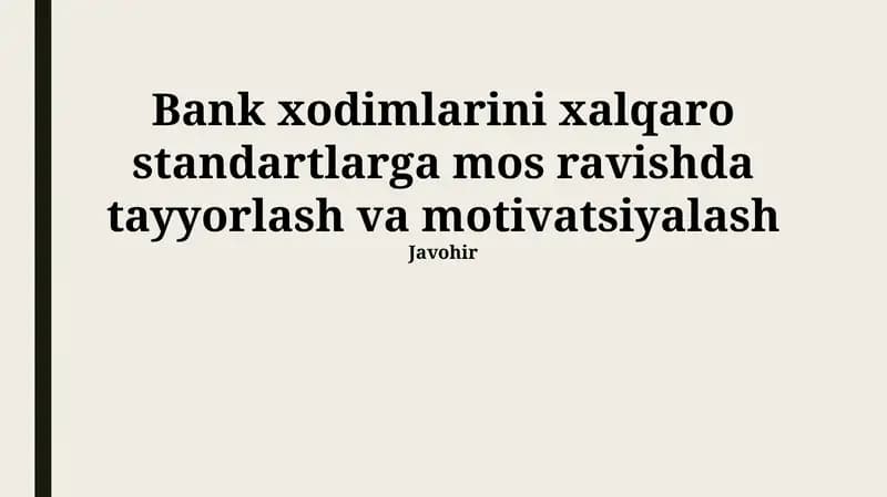 Samarali o'qitish va rag'batlantirish strategiyasini ishlab chiqish