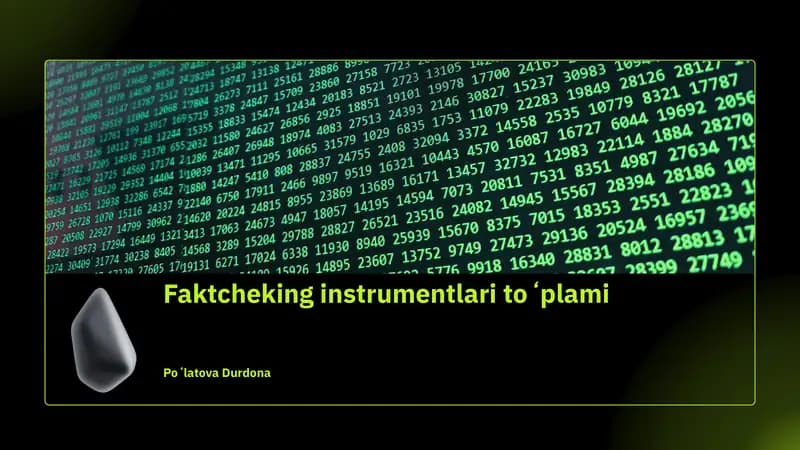 Faktcheking instrumentlari toʻplami