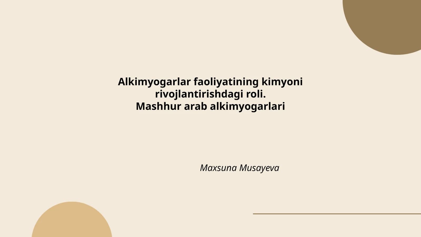 Alkimyogarlar faoliyatining kimyoni rivojlantirishdagi roli