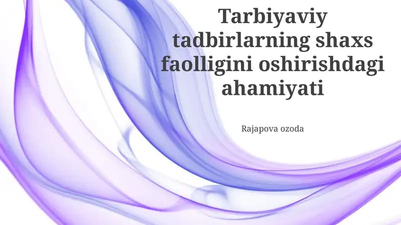 Hayotdagi qiyinchiliklarga moslashish