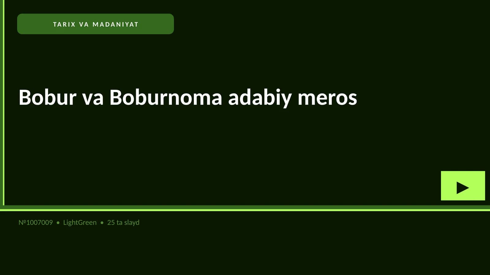 Bobur va Boburnoma adabiy meros