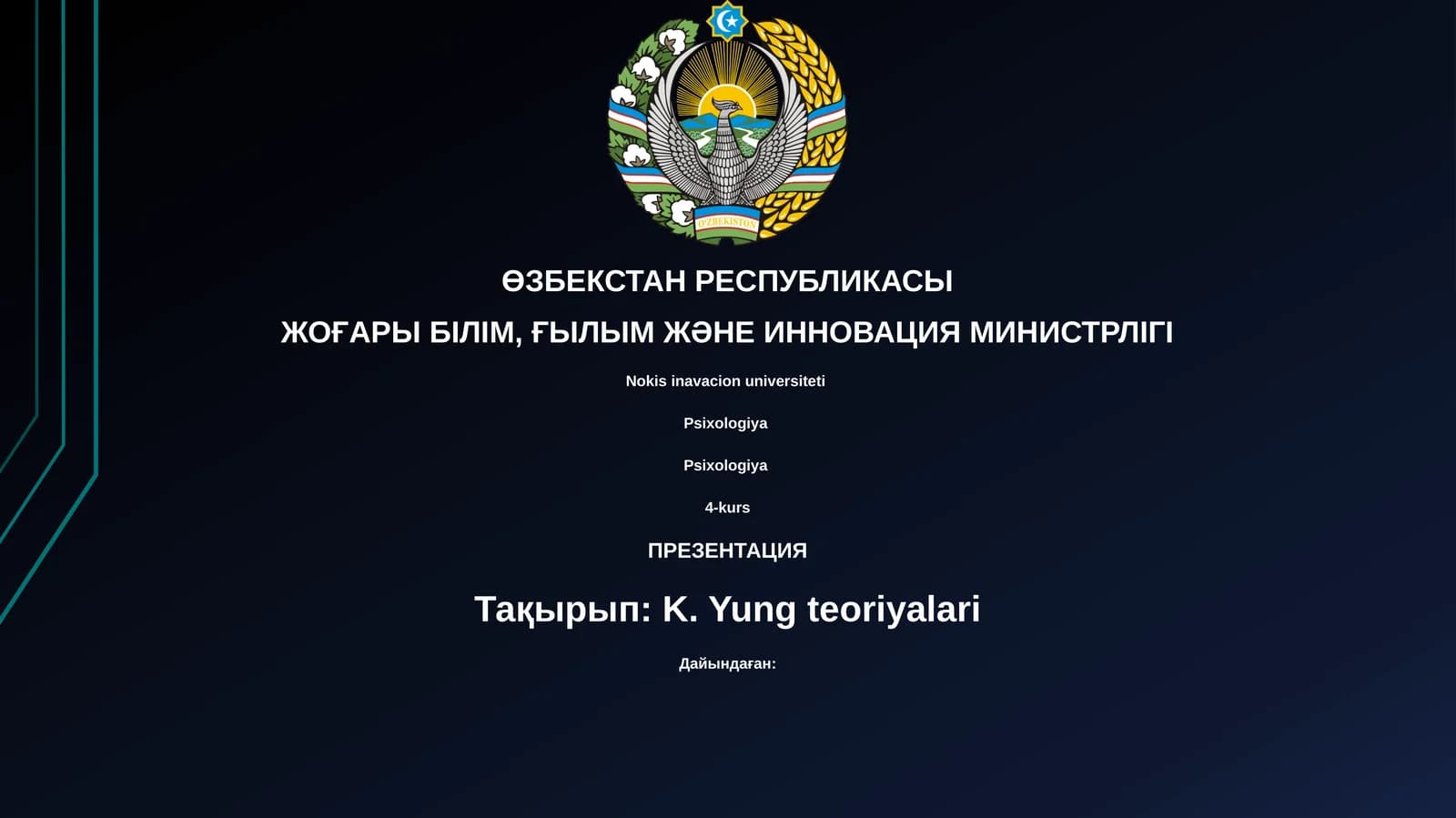 K. Yungteoriyalari