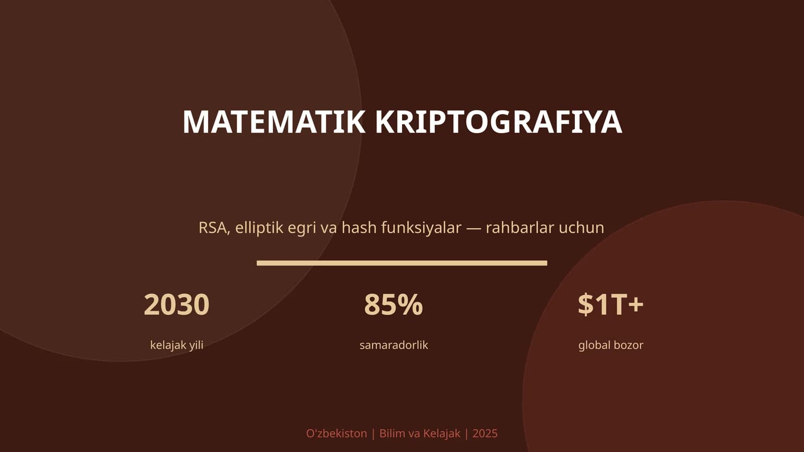 MATEMATIK KRIPTOGRAFIYA
