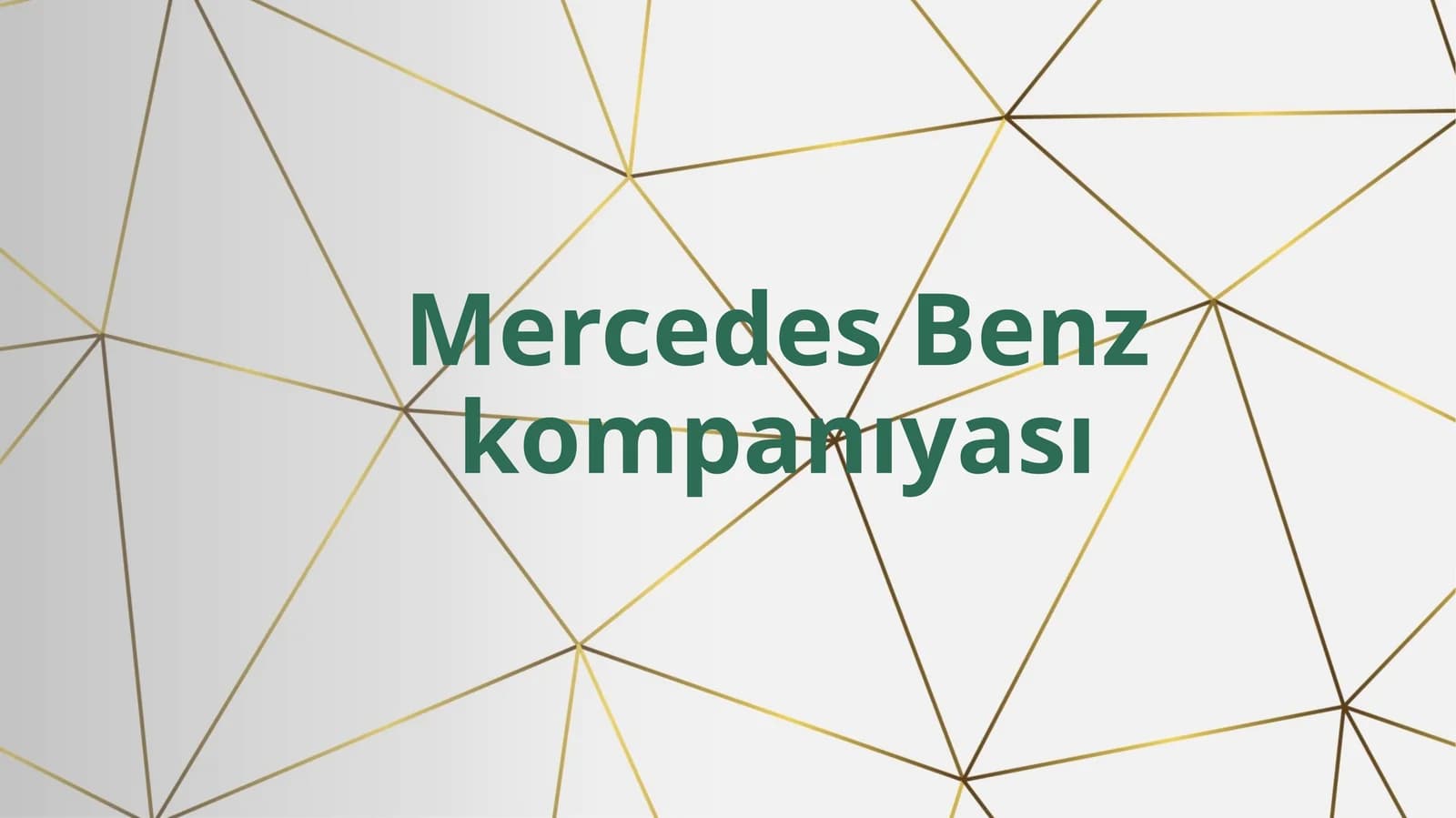 Mercedes Benz tarıyxı