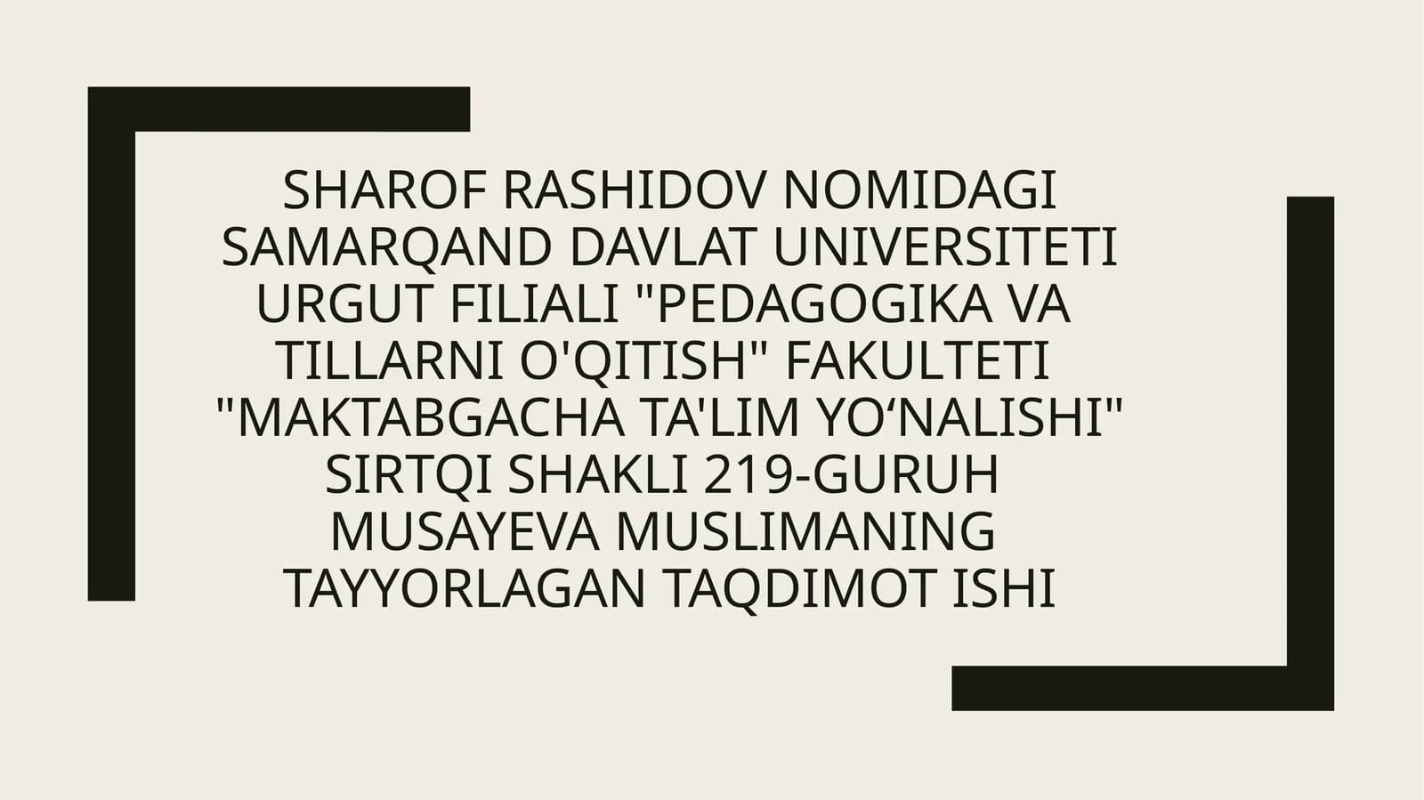 Tabiatda o‘yinlar tashkil etish metodikasi