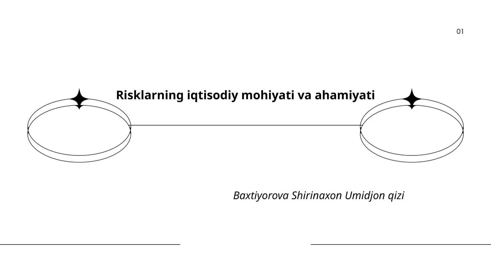 Risklarning iqtisodiy mohiyati va ahamiyati
