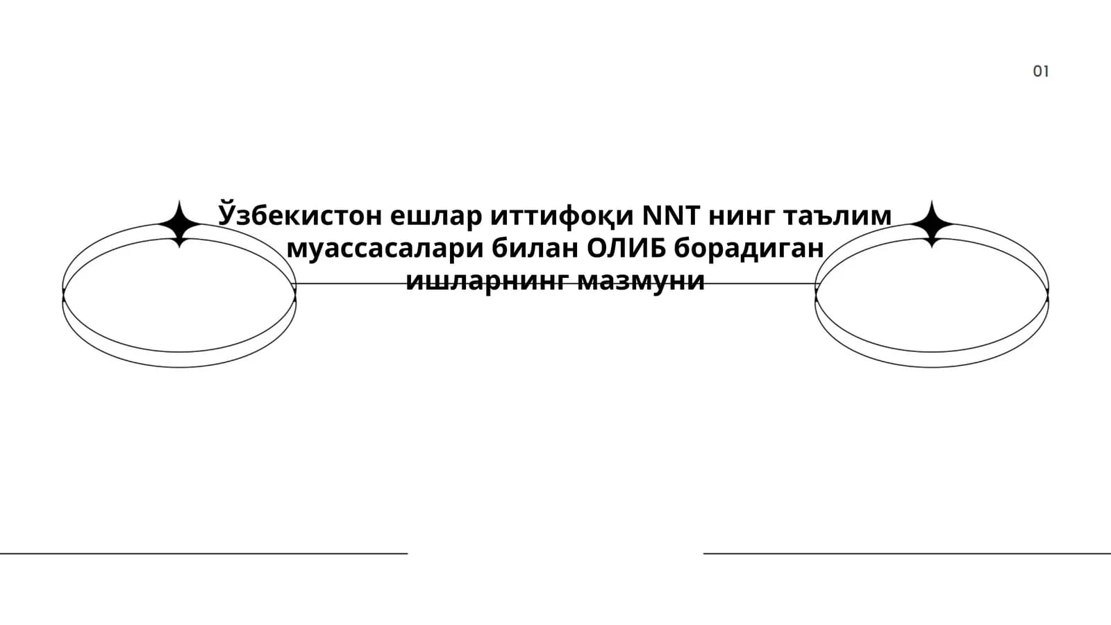 Ўзбекистон ешлар иттифоқи NNT нинг таълим муассасалари билан ОЛИБ борадиган ишларнинг мазмуни