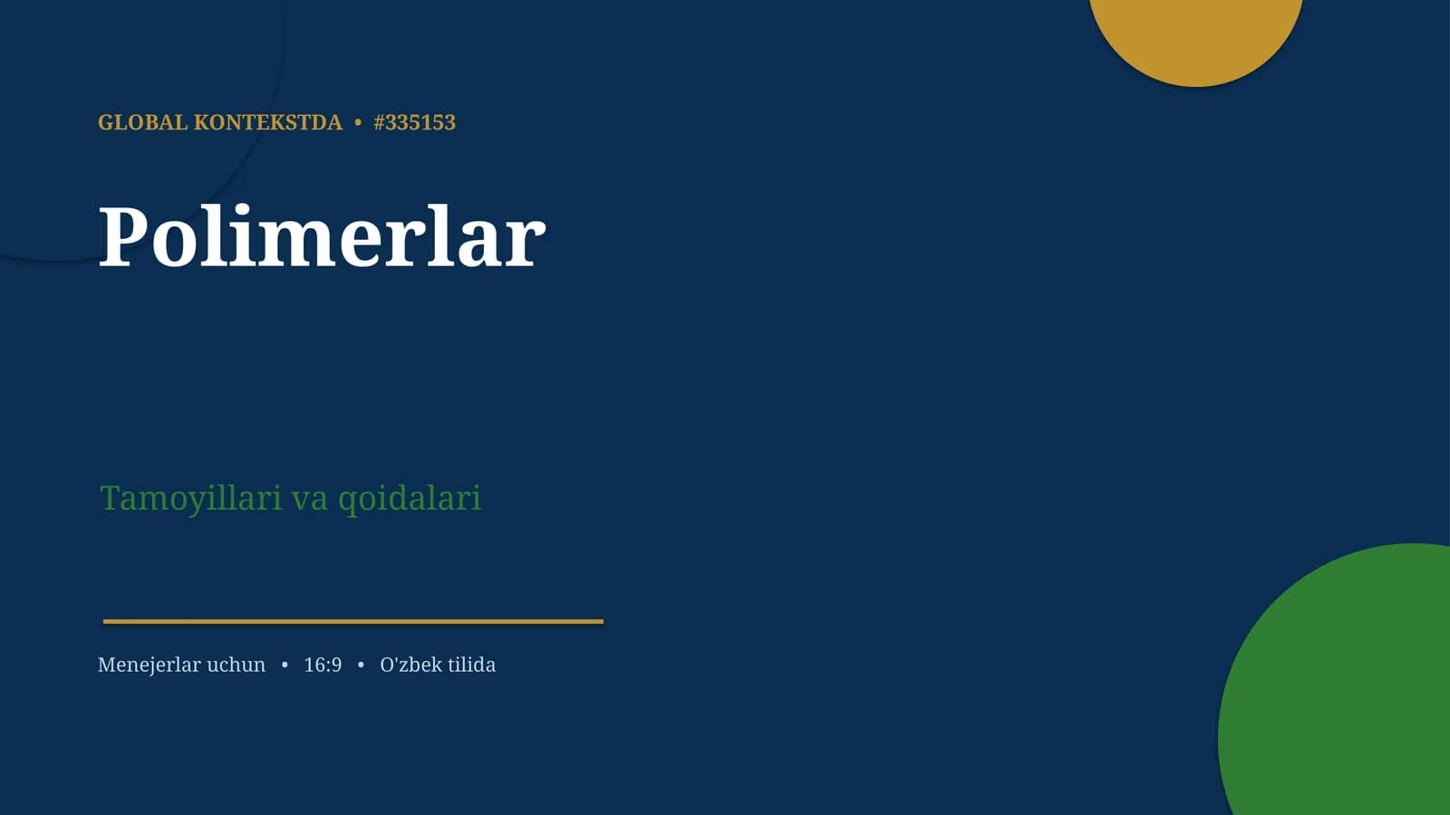 GLOBAL KONTEKSTDA • #335153