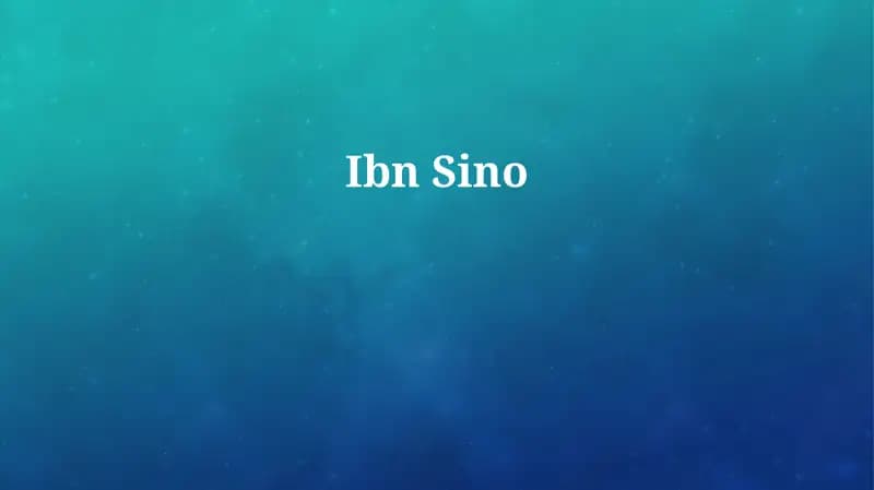 Ибн Сино