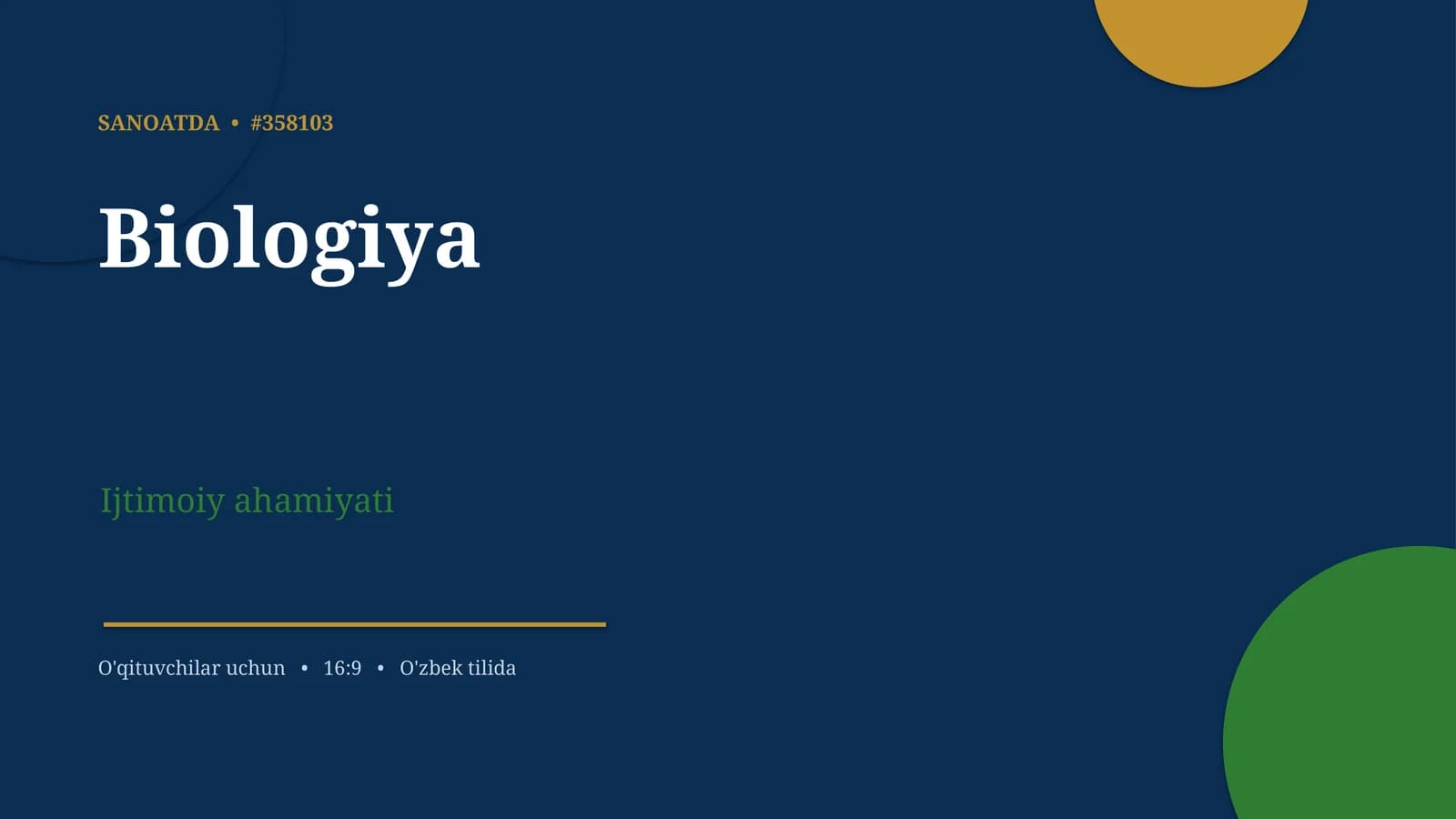 Biologiya
