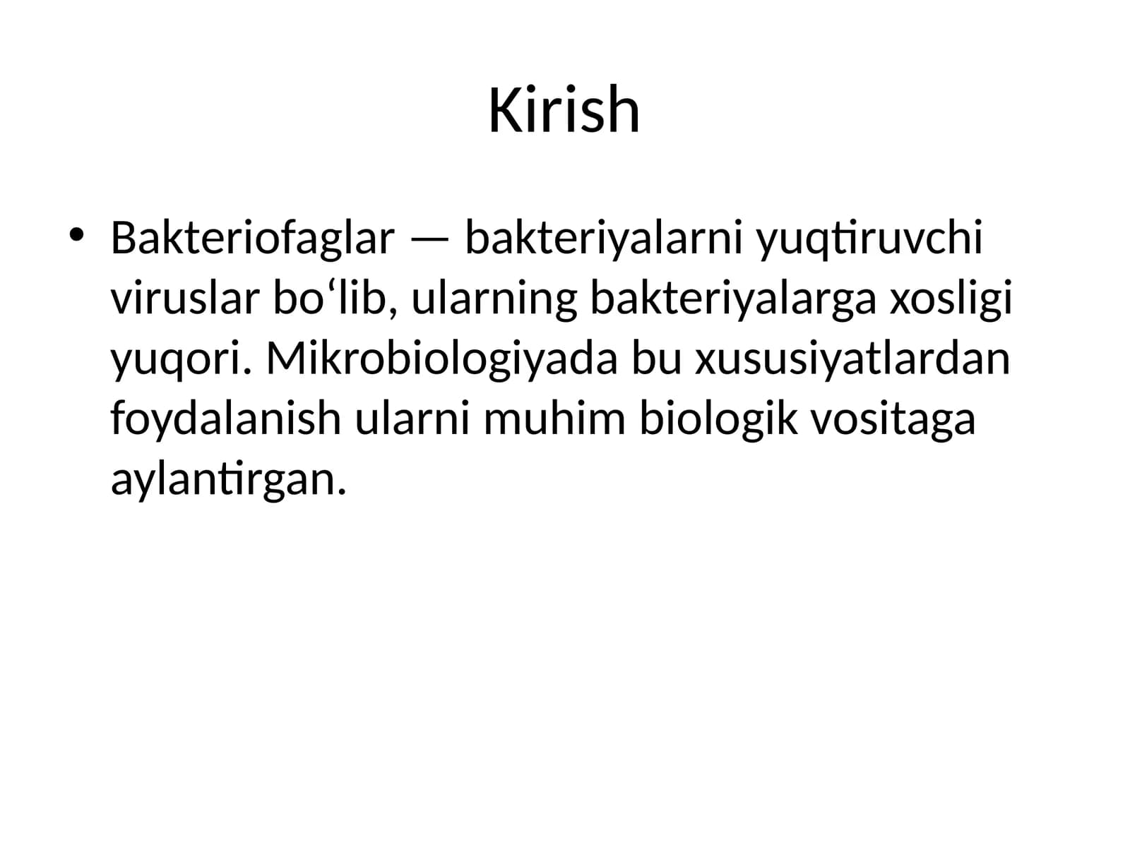 Bakteriofaglar