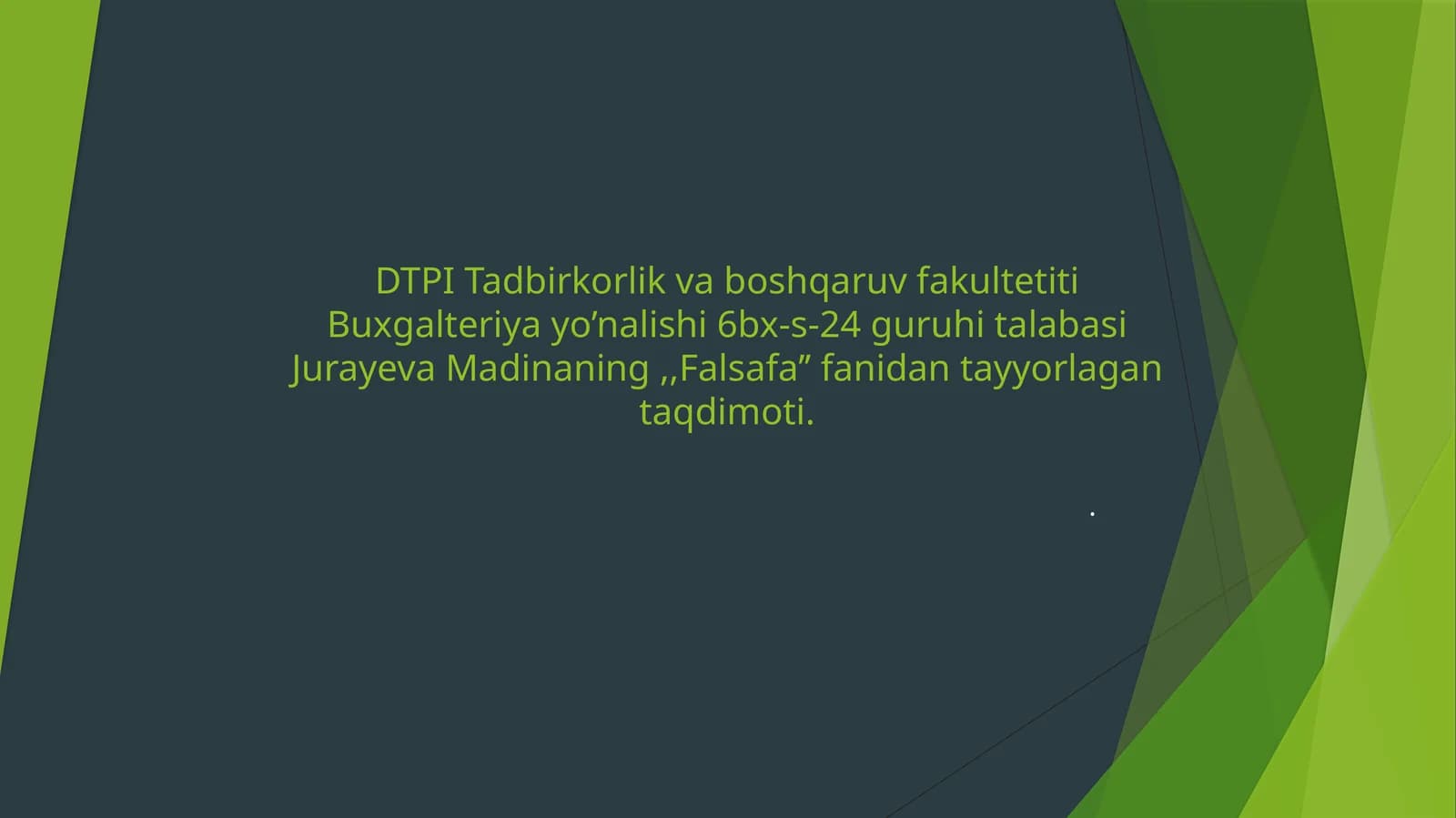 Bilish falsafasi .Gnoseologiya