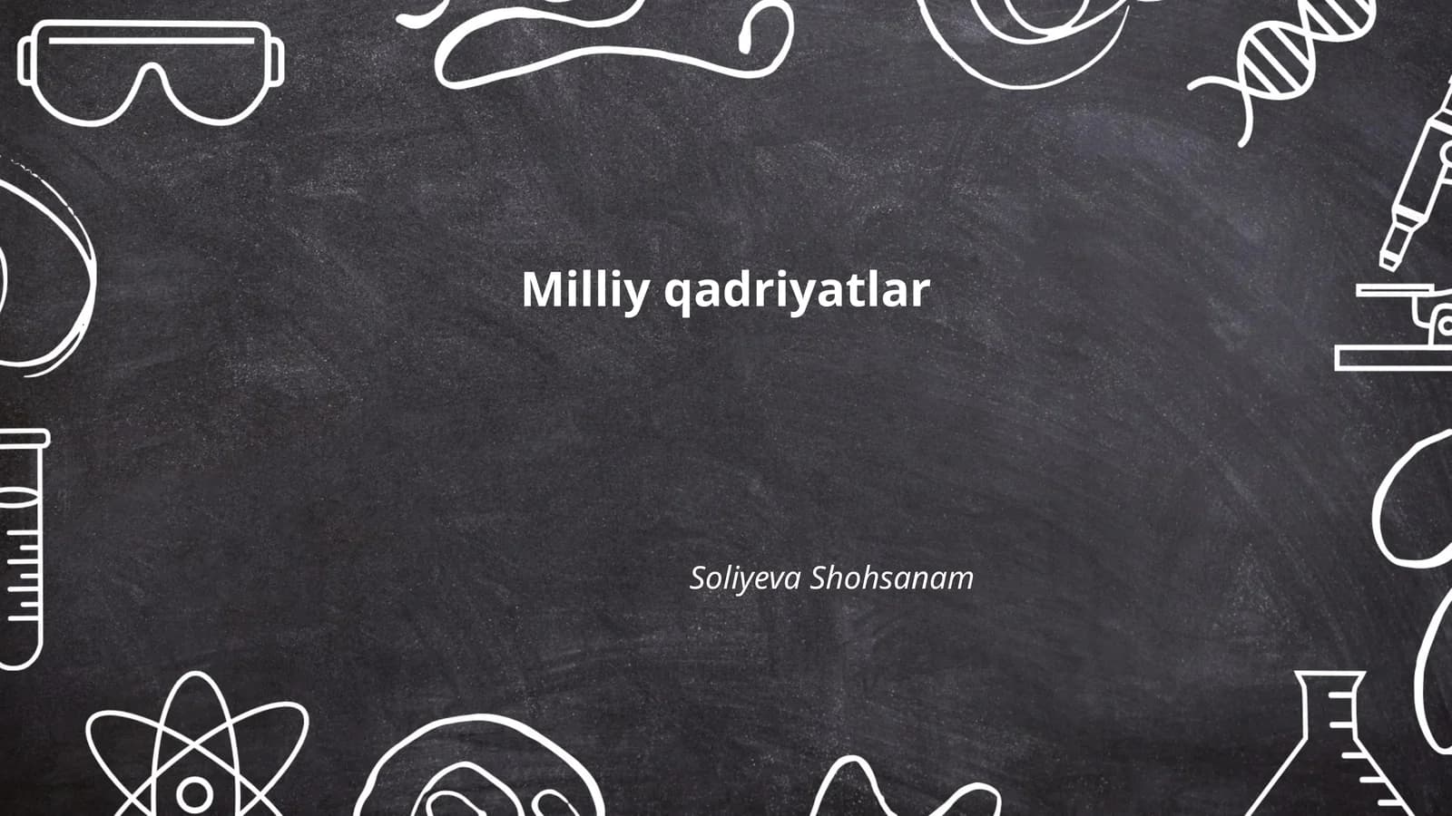 Milliy qadriyatlar