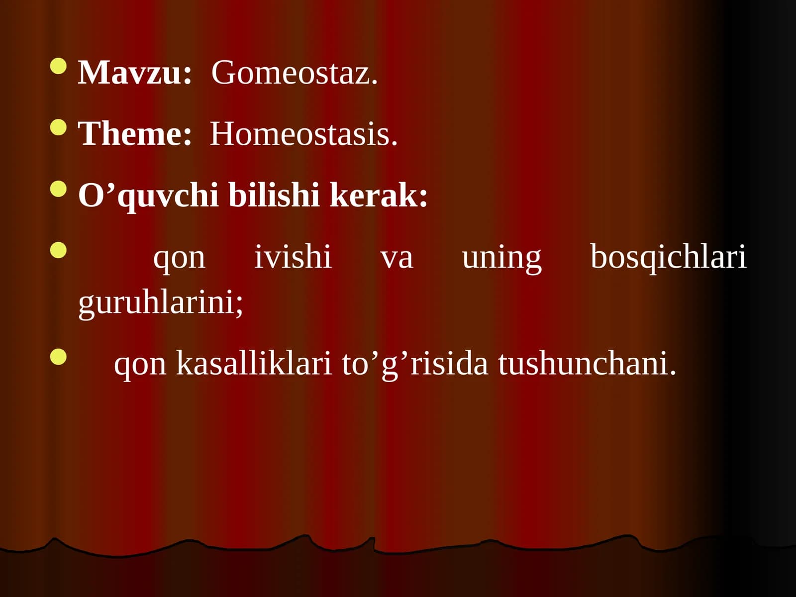 Gomeostaz