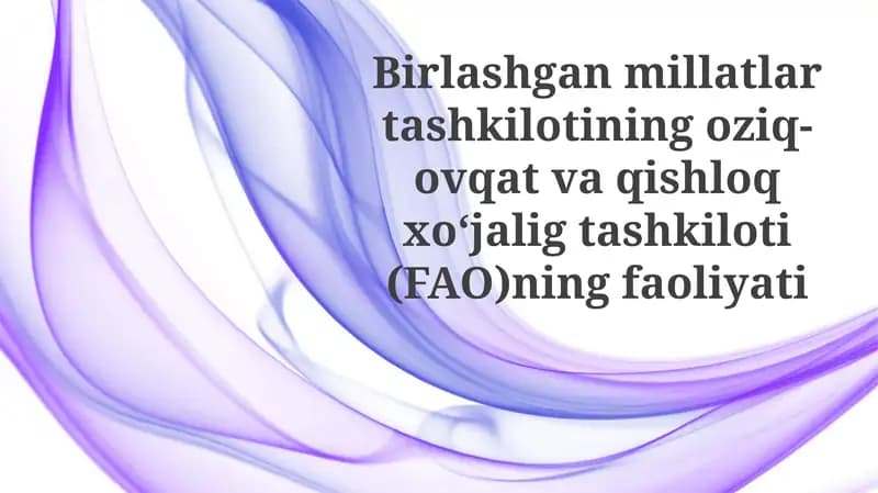 Qishloq ayollariga investitsiya dasturi