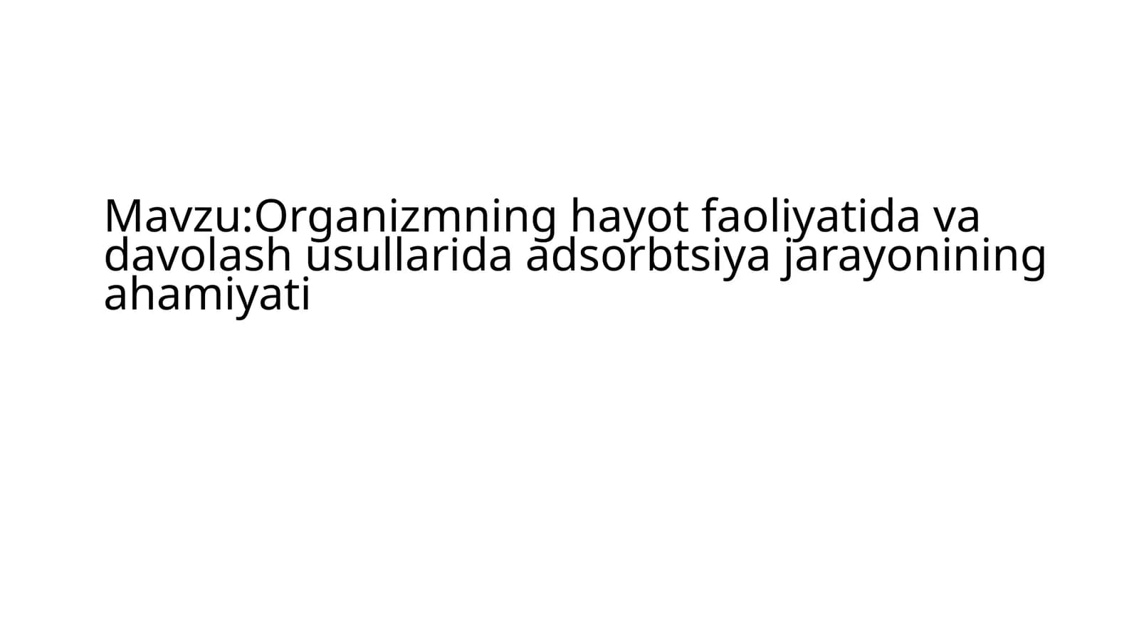 Adsorbsiya