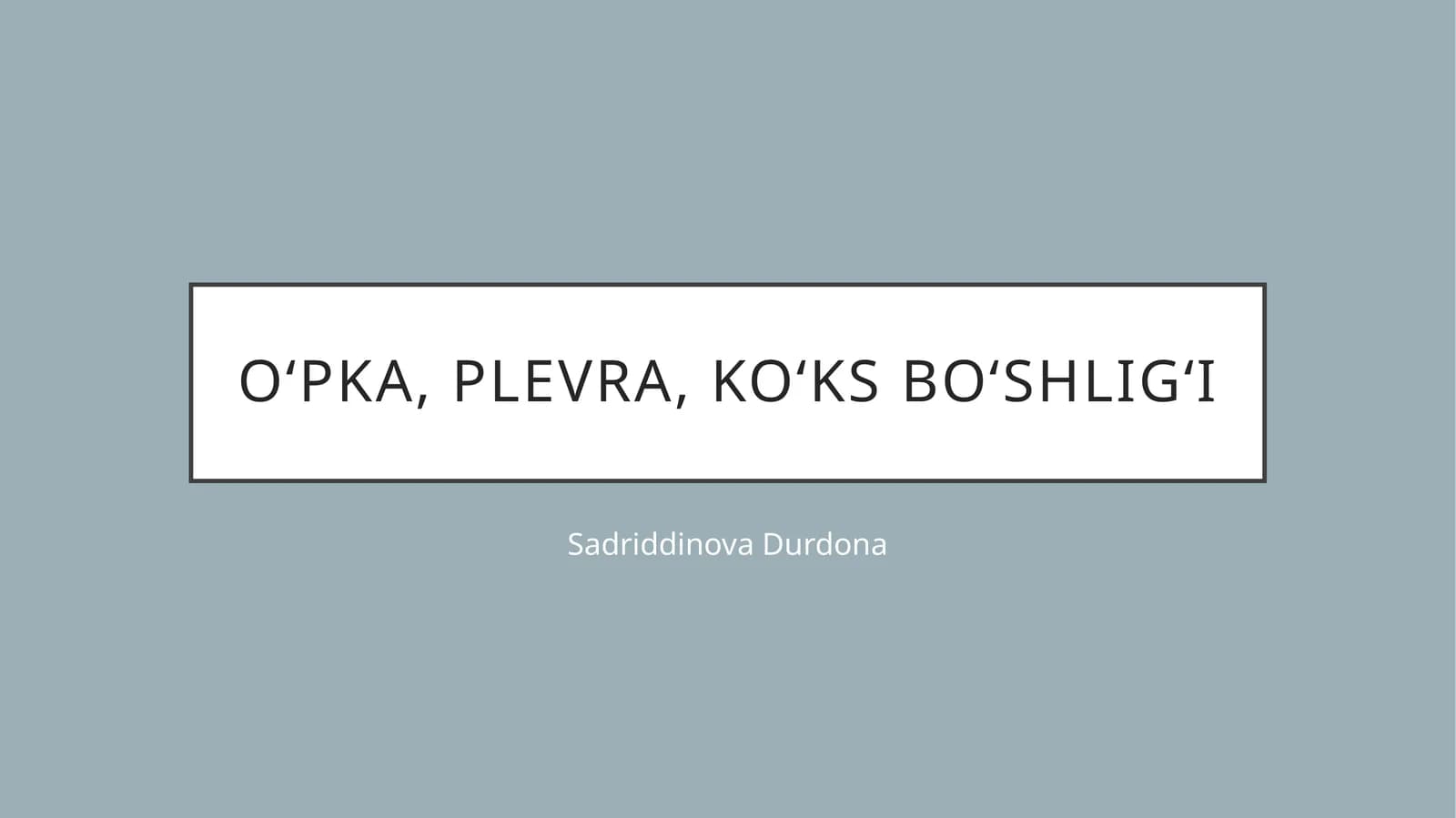 Oʻpka
