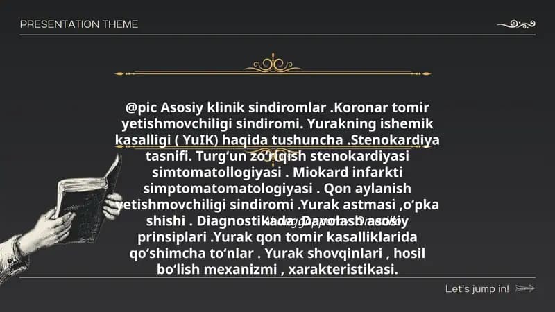 Asosiy klinik sindiromlar