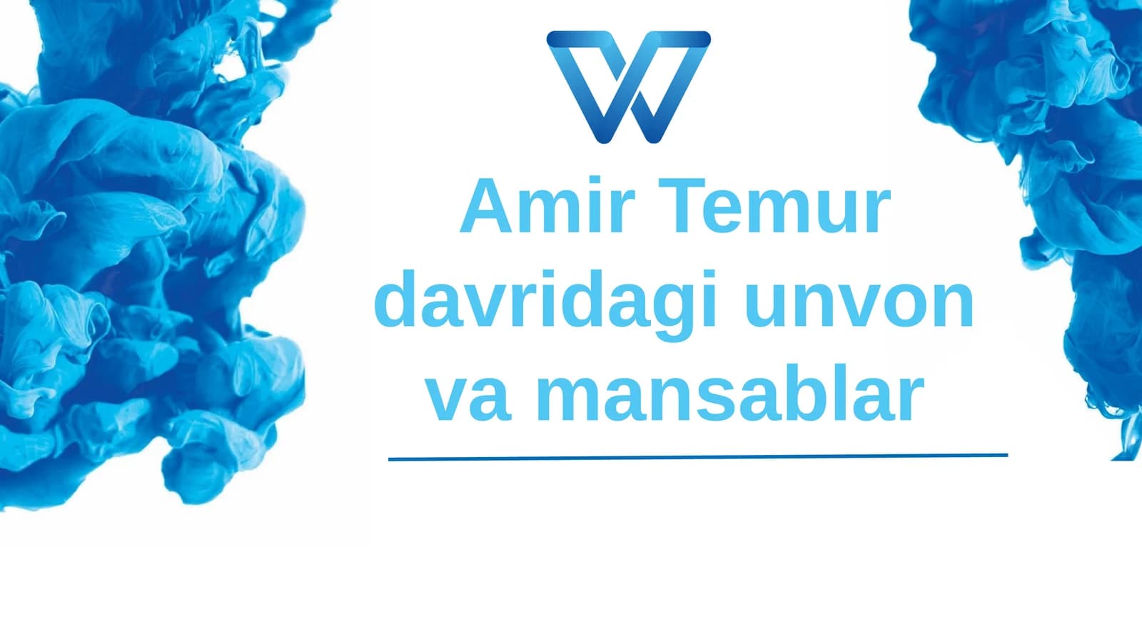 Amir Temur davridagi unvon va mansablar