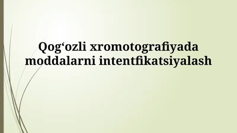 Spektrofotometriya