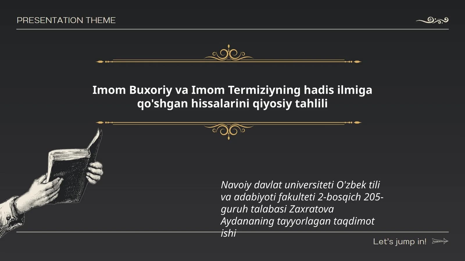 O'zbek tili va adabiyoti fakulteti
