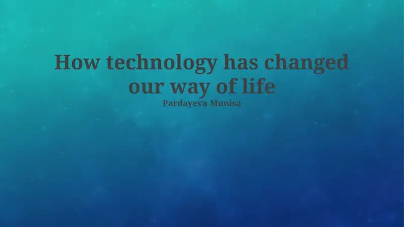 The Digital Transformation: Reshaping Daily Life