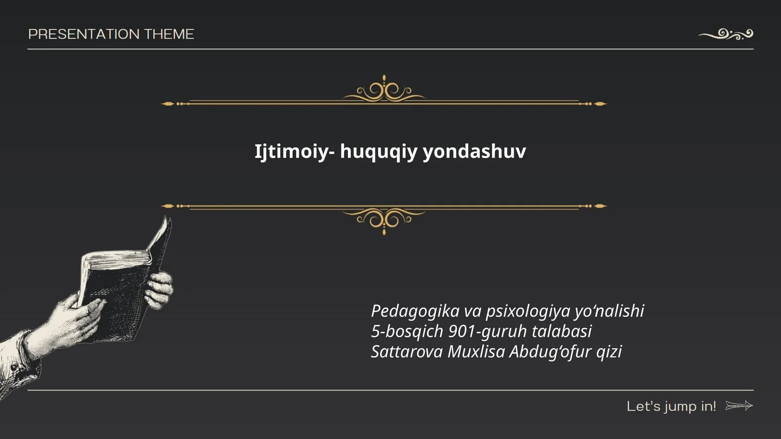 Ijtimoiy-huquqiy yondashuv