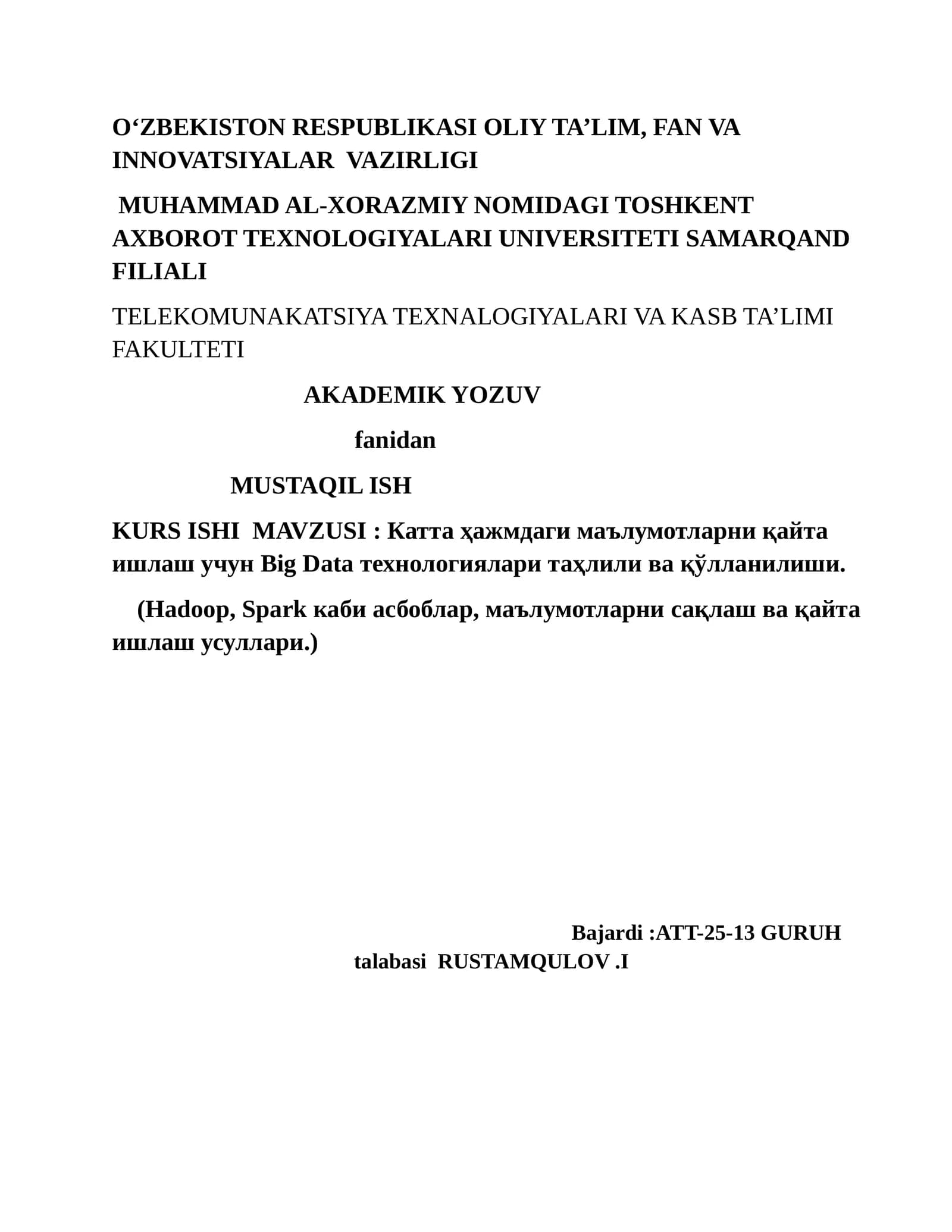 akademik yozuv